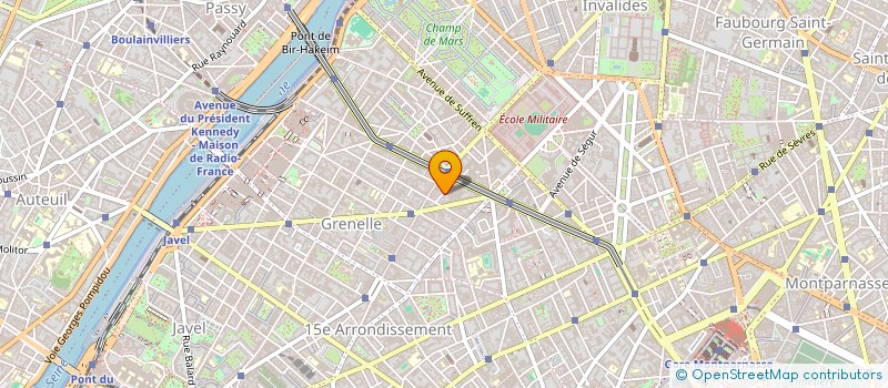 localisation de l'entreprise MONSIEUR KOFFI CONSTANT TALLE  PARIS