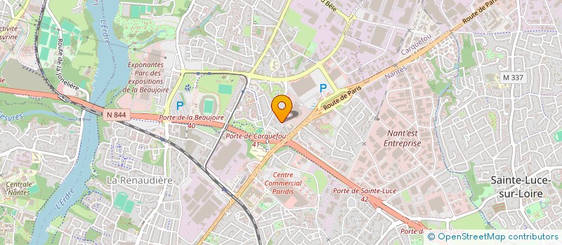 localisation de l'entreprise MONSIEUR KOFFI DE SOUZA à NANTES