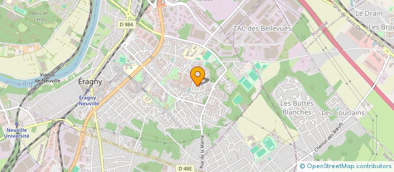 localisation de l'entreprise MONSIEUR KOFFI JOHNSON  ERAGNY