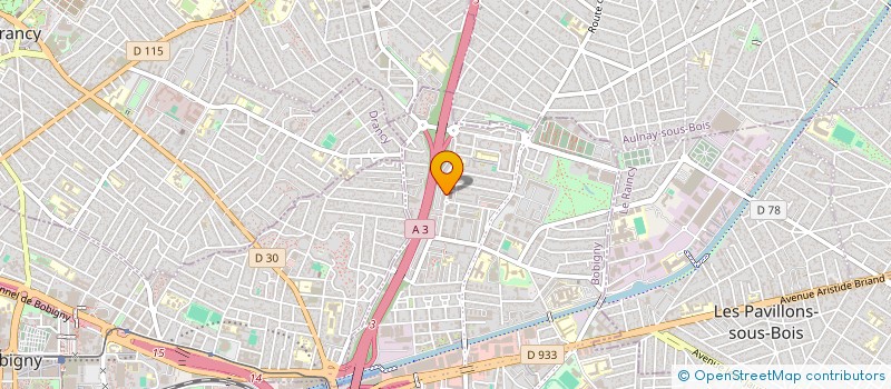 localisation de l'entreprise MONSIEUR KOFFI KONAN  BONDY