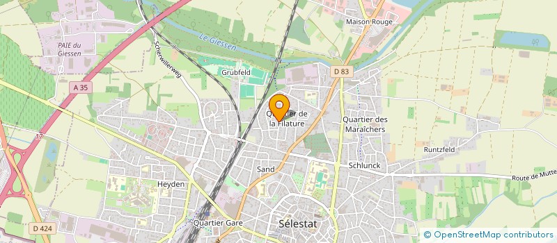 localisation de l'entreprise MONSIEUR KOFFI MELESS à MULHOUSE