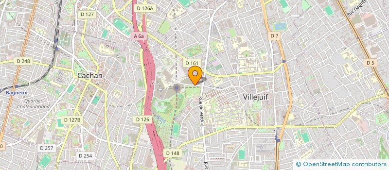 localisation de l'entreprise MONSIEUR KOFFI N'DANOU à VILLEJUIF