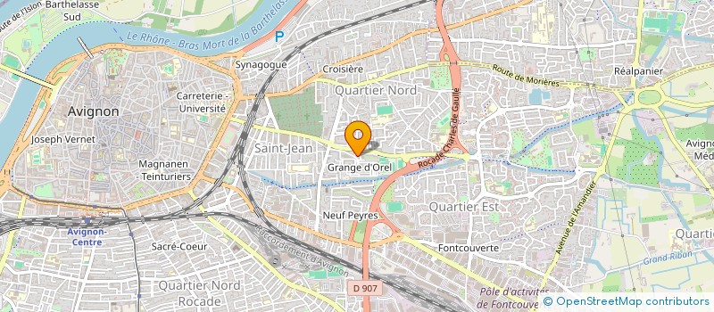 localisation de l'entreprise MONSIEUR KOFI KARIKARI  AVIGNON