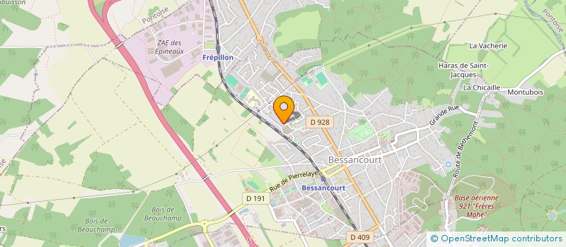 localisation de l'entreprise MONSIEUR KOFI NYANKOH  TAVERNY