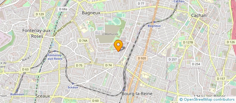 localisation de l'entreprise MONSIEUR KOJI INABA à BAGNEUX
