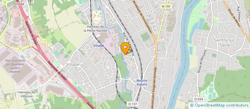 localisation de l'entreprise MONSIEUR KOKOU AKAKPO à CORBEIL-ESSONNES