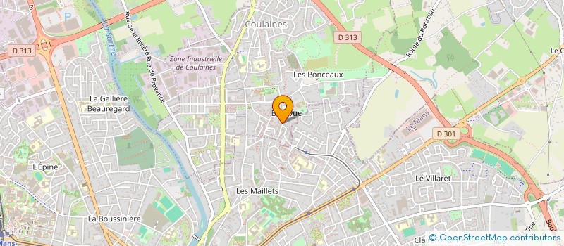 localisation de l'entreprise MONSIEUR KOKOU ERIC AYINA  COULAINES