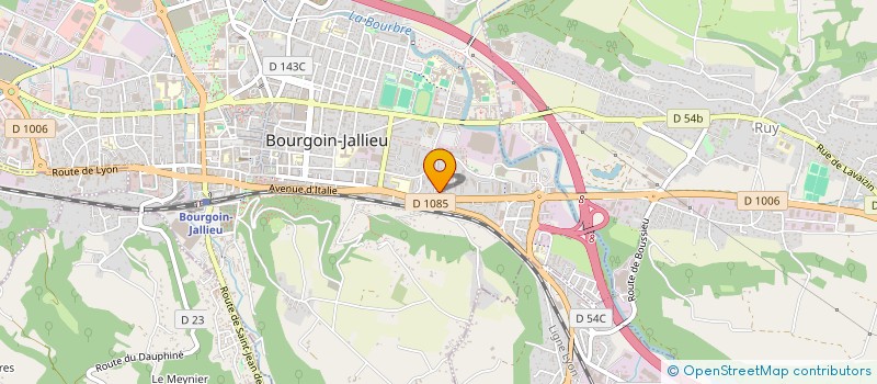 localisation de l'entreprise MONSIEUR KOKSAL ALTINBAS  BOURGOIN-JALLIEU