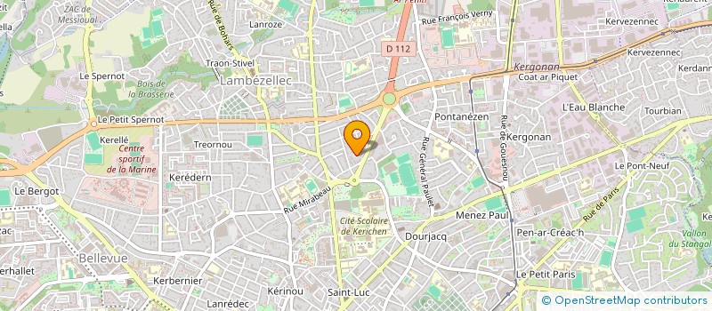 localisation de l'entreprise MONSIEUR KOKSAL OZTURK à BREST