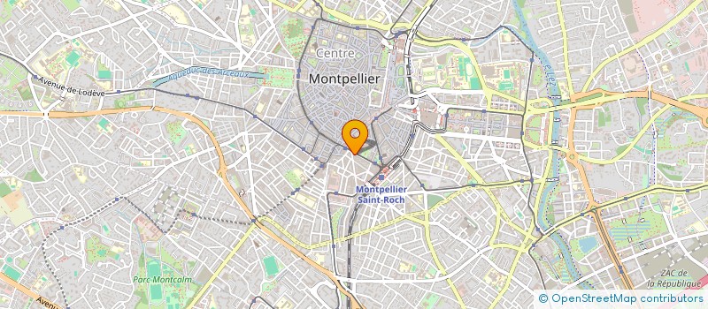 localisation de l'entreprise MONSIEUR KOLDO TOUBES GARCIA  MONTPELLIER