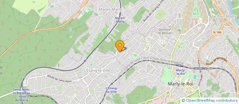 localisation de l'entreprise MONSIEUR KOLE JOEL KAKOU  MARLY-LE-ROI