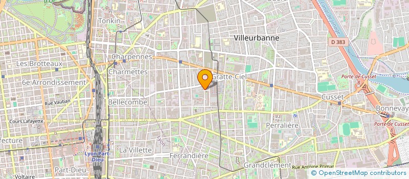 localisation de l'entreprise MONSIEUR KOLIC ENOO  VILLEURBANNE