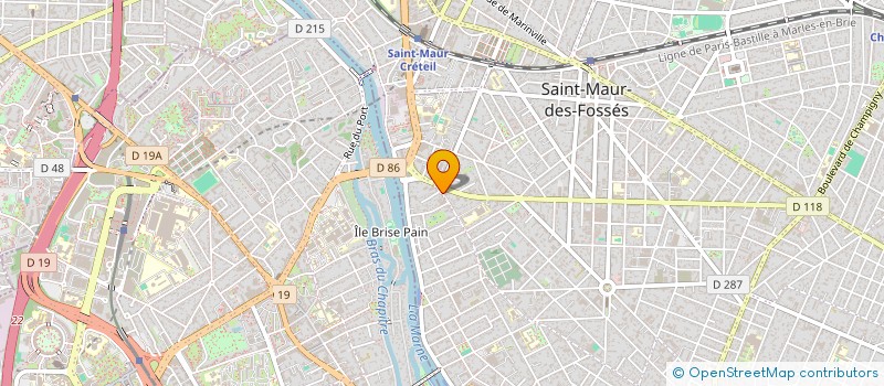 localisation de l'entreprise MONSIEUR KOLO KONE  SAINT-MAUR-DES-FOSSES