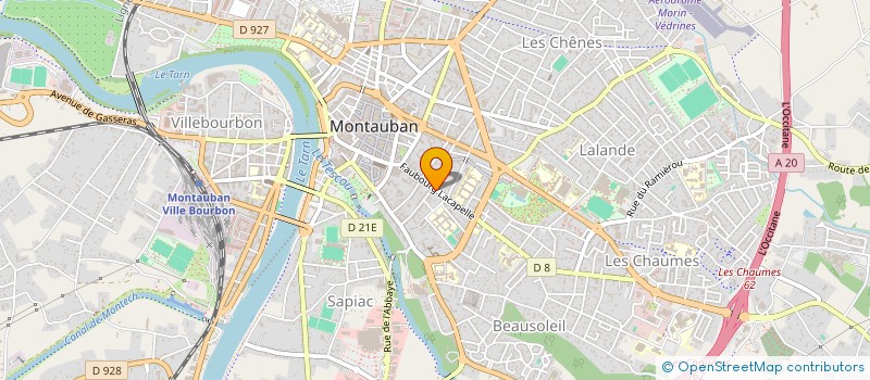 localisation de l'entreprise MONSIEUR KOLOMAN SIVAK  MONTAUBAN