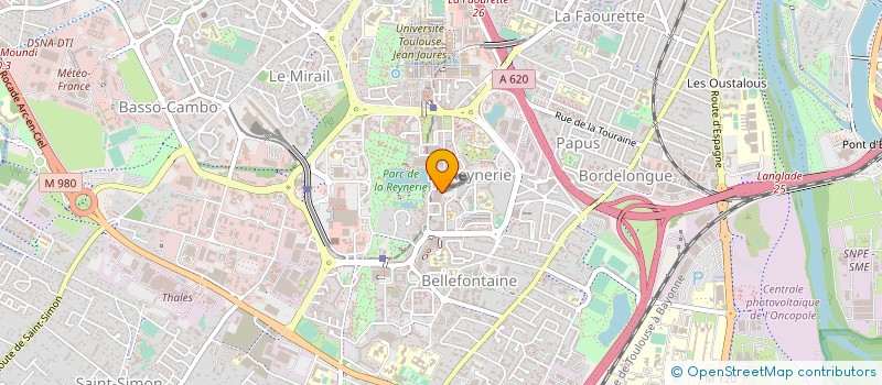 localisation de l'entreprise MONSIEUR KOLY BEAVOGUI à TOULOUSE