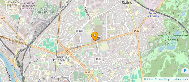localisation de l'entreprise MONSIEUR KOLY KANTE à SAINT-DENIS
