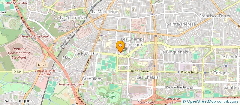 localisation de l'entreprise MONSIEUR KOMAIL KAZEMI  RENNES