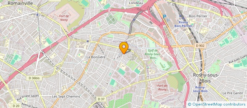 localisation de l'entreprise MONSIEUR KOMAN KEITA à MONTREUIL