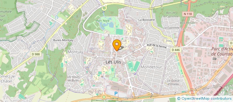 localisation de l'entreprise MONSIEUR KOMI ALOMATSI à LES ULIS
