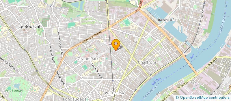 localisation de l'entreprise MONSIEUR KOMI GAITOU à BORDEAUX