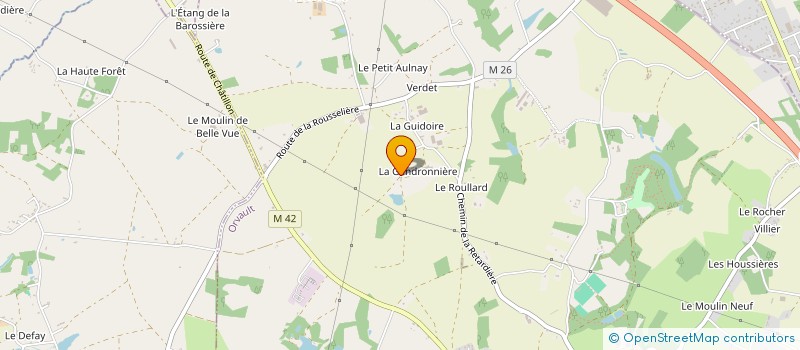 localisation de l'entreprise MONSIEUR KOMI MESSAVI à ORVAULT