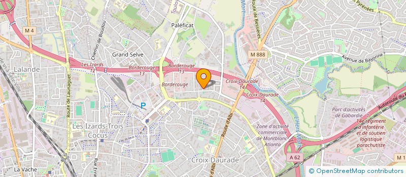 localisation de l'entreprise MONSIEUR KOMLA APELETEY KOUWADAN à TOULOUSE