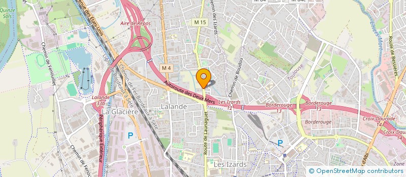 localisation de l'entreprise MONSIEUR KOMLAN OLLE  TOULOUSE