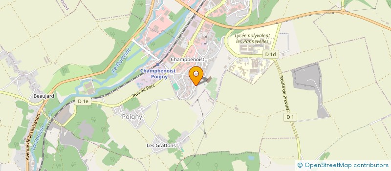 localisation de l'entreprise MONSIEUR KOMLAN RENAUD DOGBE  PROVINS