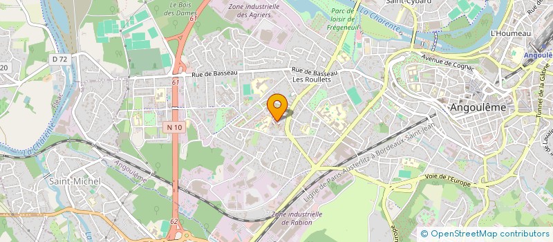 localisation de l'entreprise MONSIEUR KOMLAN ZIGAH  ANGOULEME
