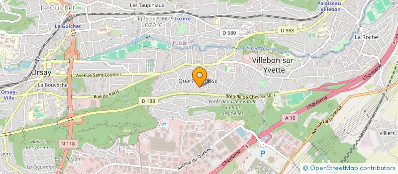 localisation de l'entreprise MONSIEUR KONAN-ARISTIDE GOLY  VILLEBON-SUR-YVETTE