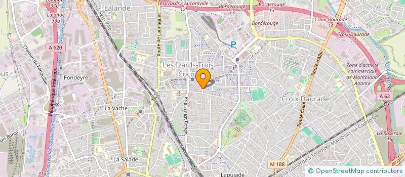 localisation de l'entreprise MONSIEUR KONAN GRAU  TOULOUSE