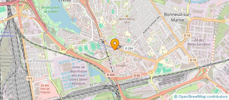 localisation de l'entreprise MONSIEUR KONAN KOFFI  CRETEIL