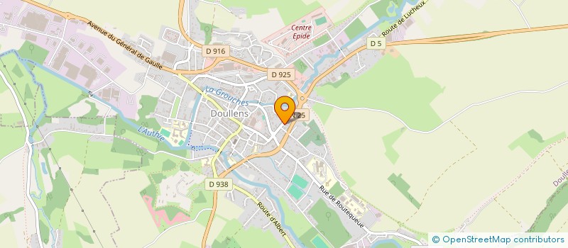 localisation de l'entreprise MONSIEUR KONAN KOUADIO à DOULLENS