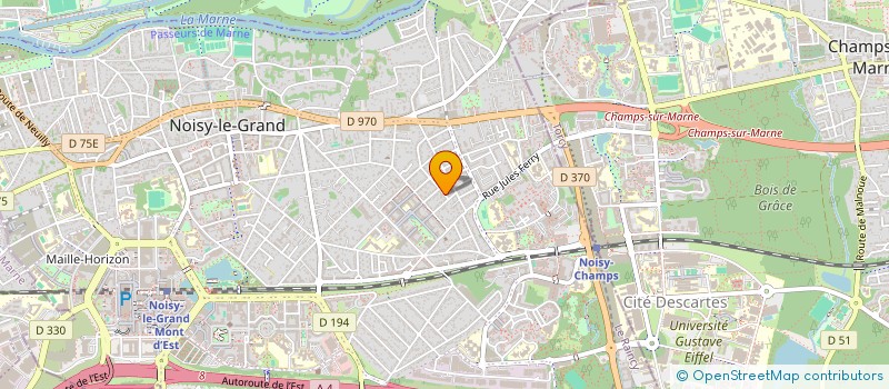 localisation de l'entreprise MONSIEUR KONAN OLIVIER KOKO  NOISY-LE-GRAND