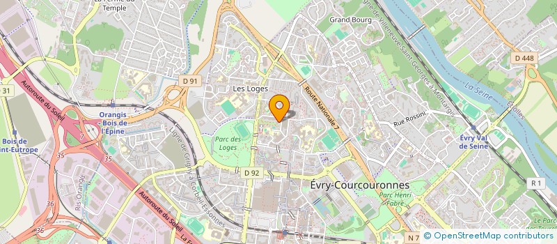 localisation de l'entreprise MONSIEUR KONDA BAYEKULA à EVRY-COURCOURONNES