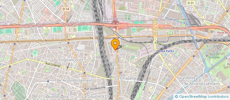 localisation de l'entreprise MONSIEUR KONDA KANDULA  PARIS