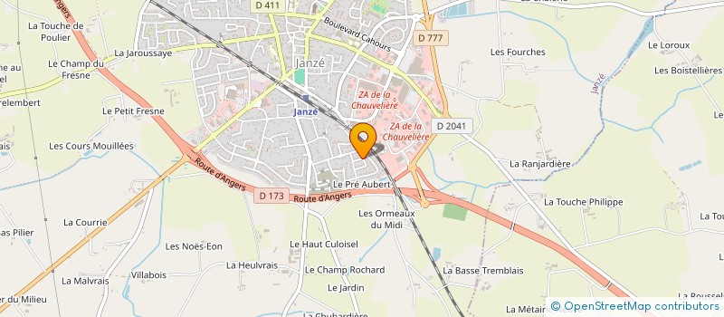 localisation de l'entreprise MONSIEUR KONE CHANG  PIRE-CHANCE