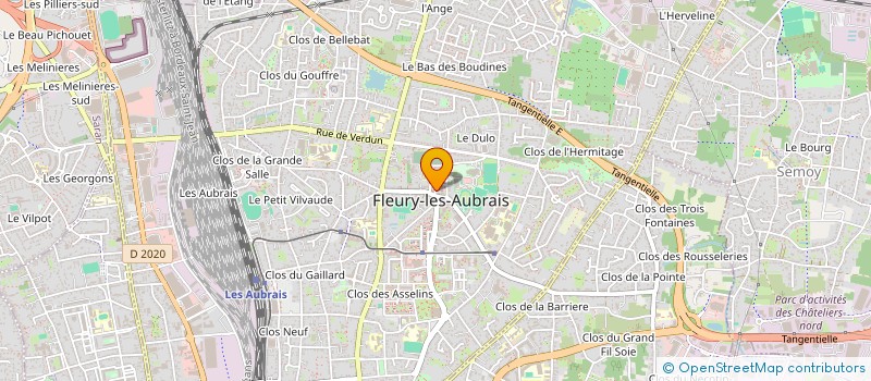 localisation de l'entreprise MONSIEUR KONE SOUMAILA  FLEURY-LES-AUBRAIS