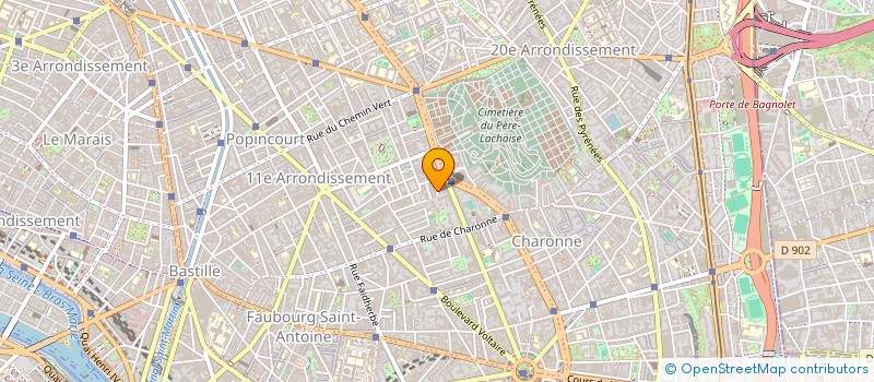 localisation de l'entreprise MONSIEUR KONG TAING  PARIS