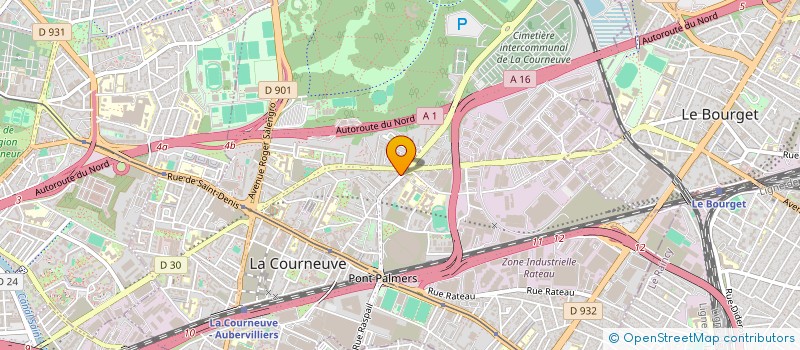 localisation de l'entreprise MONSIEUR KONLAWAT WICHAIBUN à LA COURNEUVE