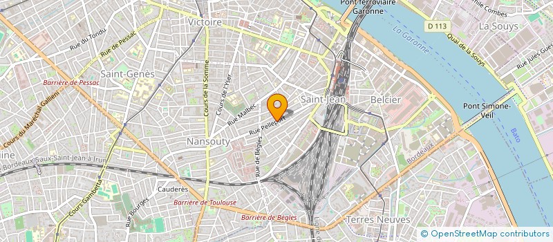 localisation de l'entreprise MONSIEUR KONSTANTIN ABALAKIN  BORDEAUX