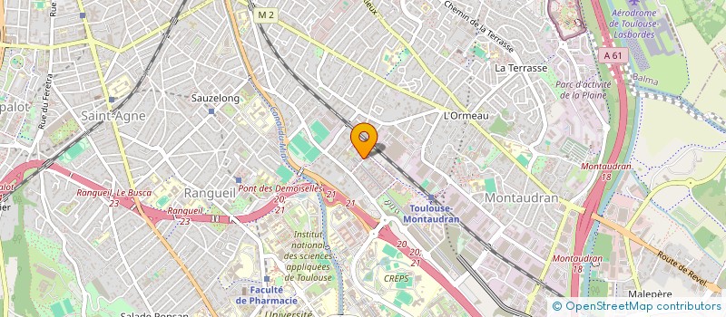 localisation de l'entreprise MONSIEUR KONSTANTIN GOLIK à TOULOUSE