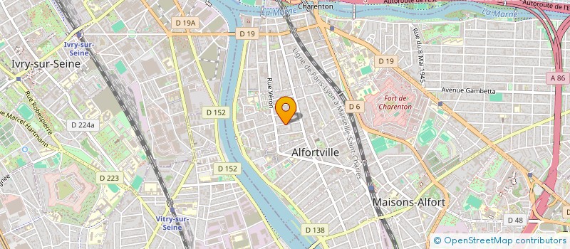 localisation de l'entreprise MONSIEUR KONSTANTIN GREISMAN à ALFORTVILLE