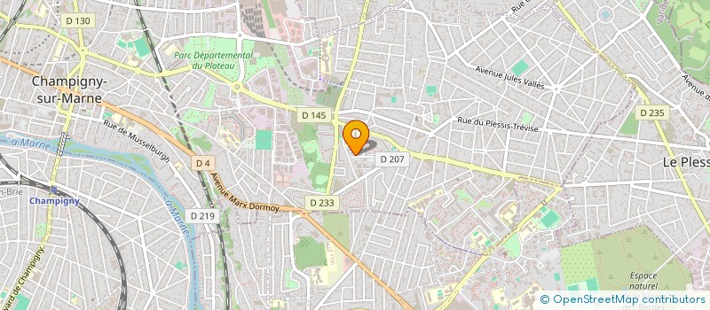 localisation de l'entreprise MONSIEUR KONSTANTINOS ARCHONTAKIS à CHAMPIGNY-SUR-MARNE