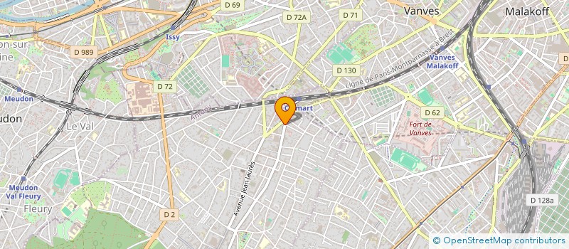 localisation de l'entreprise MONSIEUR KONSTANTINOS VARVERIS à CLAMART