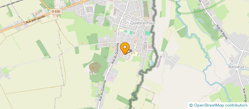 localisation de l'entreprise MONSIEUR KORANN ERKOCA  QUIEVRECHAIN