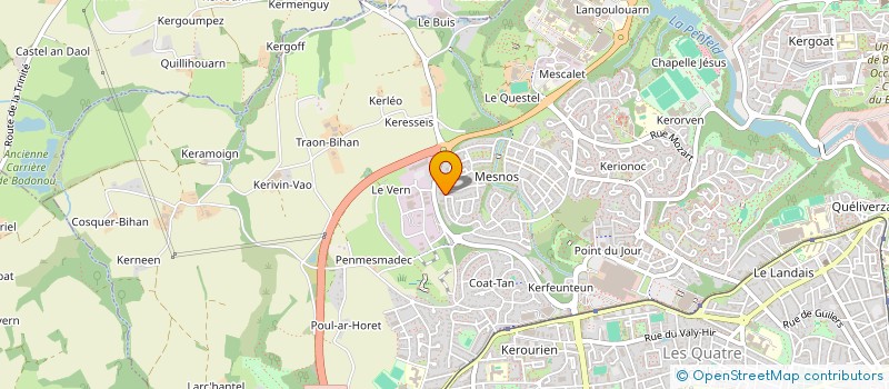 localisation de l'entreprise MONSIEUR KORANTIN FOURN à BREST