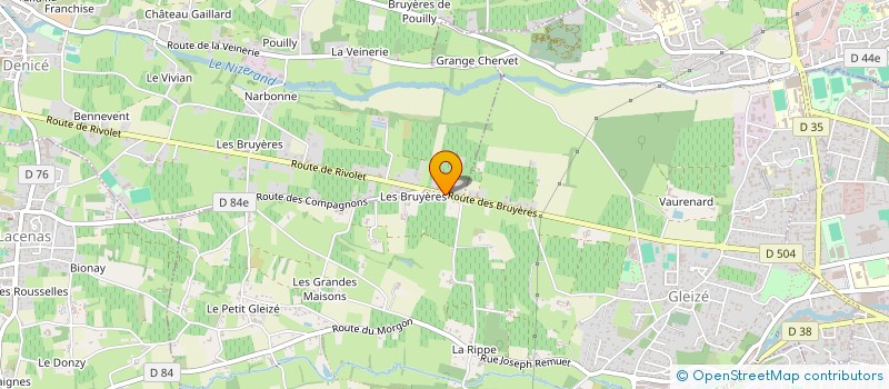 localisation de l'entreprise MONSIEUR KORAY BAYRAK  GLEIZE