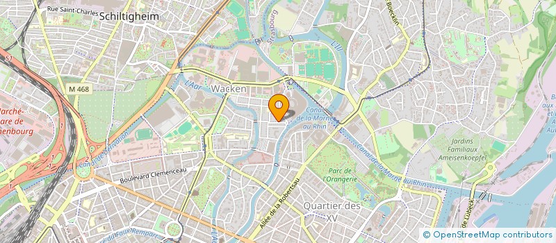 localisation de l'entreprise MONSIEUR KORAY KUS à STRASBOURG