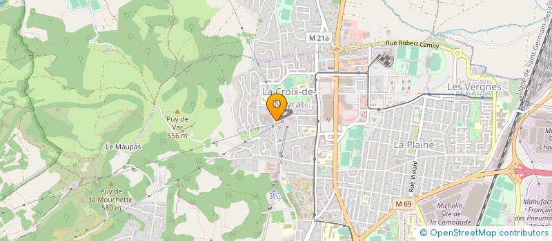 localisation de l'entreprise MONSIEUR KORAY NAZLIM  CLERMONT-FERRAND